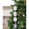 Joy Wooden Tag & Snowflake Garland 36497