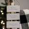 Merry Christmas Words Mini Snowflake Sign Ornament, 3 Asstd. 36765;