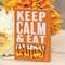 Keep Calm & Eat Candy Block Sign 36777;