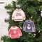 Happy Holidays Wooden Sweater Ornament, 3 Asstd. 36788;
