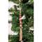 Red & White Jute Tasseled Bead Ornament 36809;