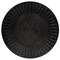 Antiqued Black Woven Look Plate