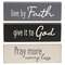 Live By Faith Block, 3 Asstd.