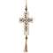 Love God Beaded Cross Ornament