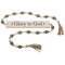 Glory to God Beaded Garland Sign