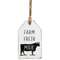 Farm Fresh Milk Wood Tag