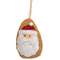 Beaded Santa Fabric Ornament