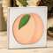 Peach Square Block #36057