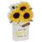 Let the Sunshine In Sunflower Bucket Chunky Sitter #36844