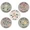 Grandma Love Mini Floral Plate, 5 Asstd.