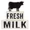 3 Set, Fresh Milk Stacking Blocks