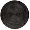 Antiqued Black Woven Look Spiral Plate