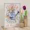 Flower Market Seeds Blooms Stems Metal Sign 60455;