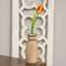 Beaded Wooden Vase Large 60458;