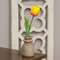 Beaded Wooden Vase Small 60459;