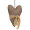 Primitive Stuffed Floral Heart Ornament #CS38716