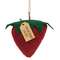 Stuffed Felt "You're Berry Sweet" Strawberry Ornament