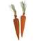 2 Set, Orange & Black Polka Dot & Buffalo Check Carrots
