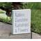 Robins, Sunshine, Raindrops & Flowers Distressed Wooden Block Sign 36970;