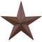 12" Burgundy Metal Star #46503