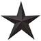 36" Black Metal Star;