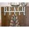 Beach Metal Wall Hook Sign 65311;