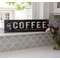 Coffee Black Distressed Metal Sign 65314;