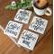 No Talkee Before Coffee Coasters, 4/Set 65327