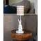 White Bunny Metal Pillar Candle Holder, 8.25" Tall 65333;