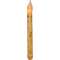 Burnt Ivory Taper Candle - 9"