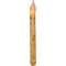 Burnt Ivory Taper Candle - 9" #84005