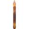 Burnt Mustard Taper Candle - 9" #84006