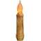 Burnt Ivory Timer Taper Candle - 4"