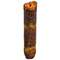 Primitive Drip Burnt Ivory Timer Candle - 4''