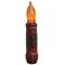 Burnt Burgundy Timer Taper - 4''