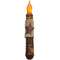 Burlap Star Taper in Burnt Mustard - 6"