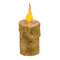 Twisted Flame Pillar - Burnt Ivory - 5"