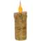 Twisted Flame Pillar - Burnt Ivory - 6-1/2" #84570