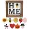 Home Magnetic Sign w/9 Magnets #35854