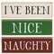 3 Set, I've Been Naughty Nice Blocks