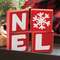 Sparkle NOEL Word Blocks, 4/Set 37238