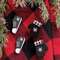 Buffalo Check Snowflake Mitten & Shoe Dangle Ornaments, 2/Set 37248;