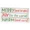 Merry (and Bright) Mini Stick, 3 Asstd.