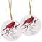 Daughter or Son Round Cardinal Ornament, 2 Asstd. #37428