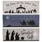 Nativity Silhouette Block, 3 Asstd.
