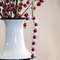 Wooden Bead Candy Cane Ornament 37561;