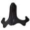 Wooden Plate Stand - Small - BLACK;