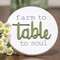 Farm to Table to Soul Round Easel Sign