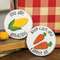 Keep Calm and Carrot On Mini Round Easel Sign, 2 Asstd.