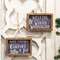 Winter Wonderland Frame w/Beaded Hanger, 2 Asstd. 37183;